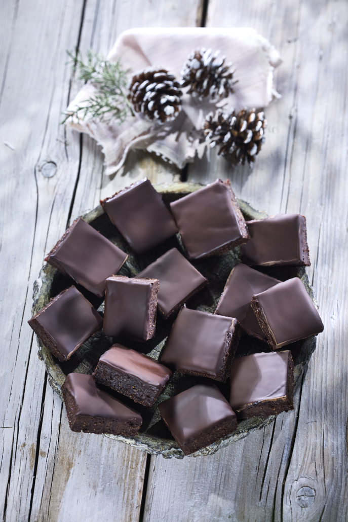 VEGANE BROWNIES Weihnachten vegan